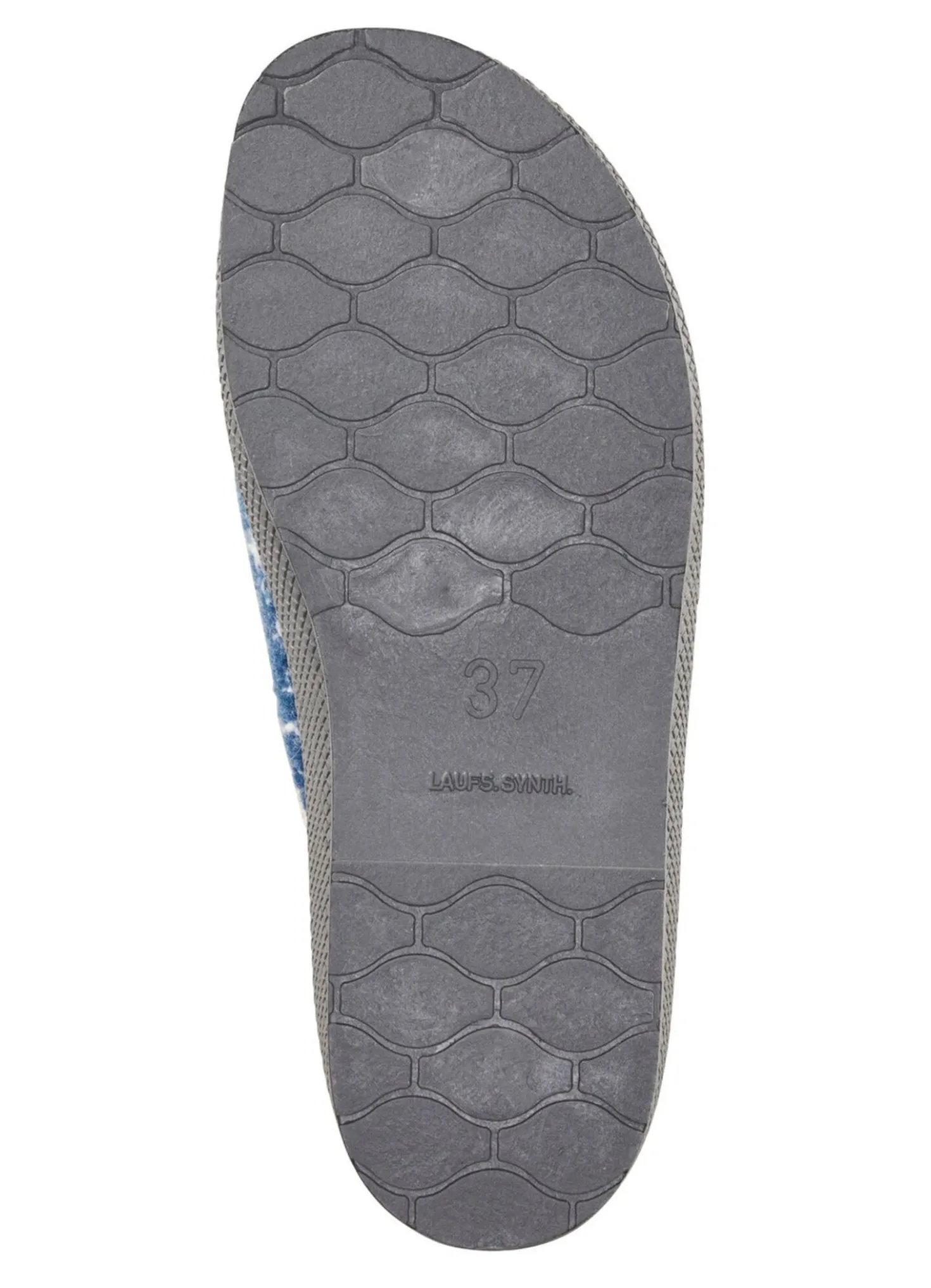 Textil-Pantoffel mit schöner Stickerei