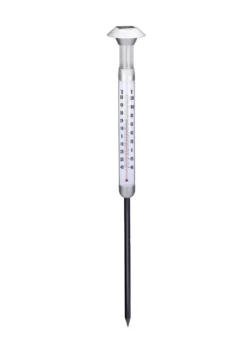 Thermometer mit Solarleuchte