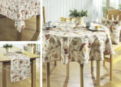 Tisch- und Raumdekoration mit hochwertigem Textildruck