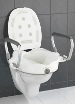 Toilettensitzerhöher mit Armlehnen