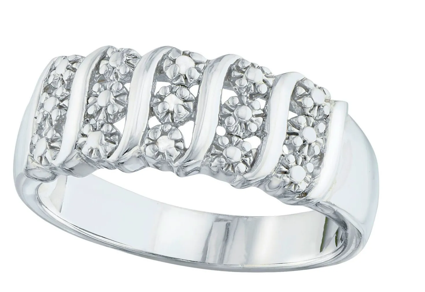 Toller Damenring mit Diamanten