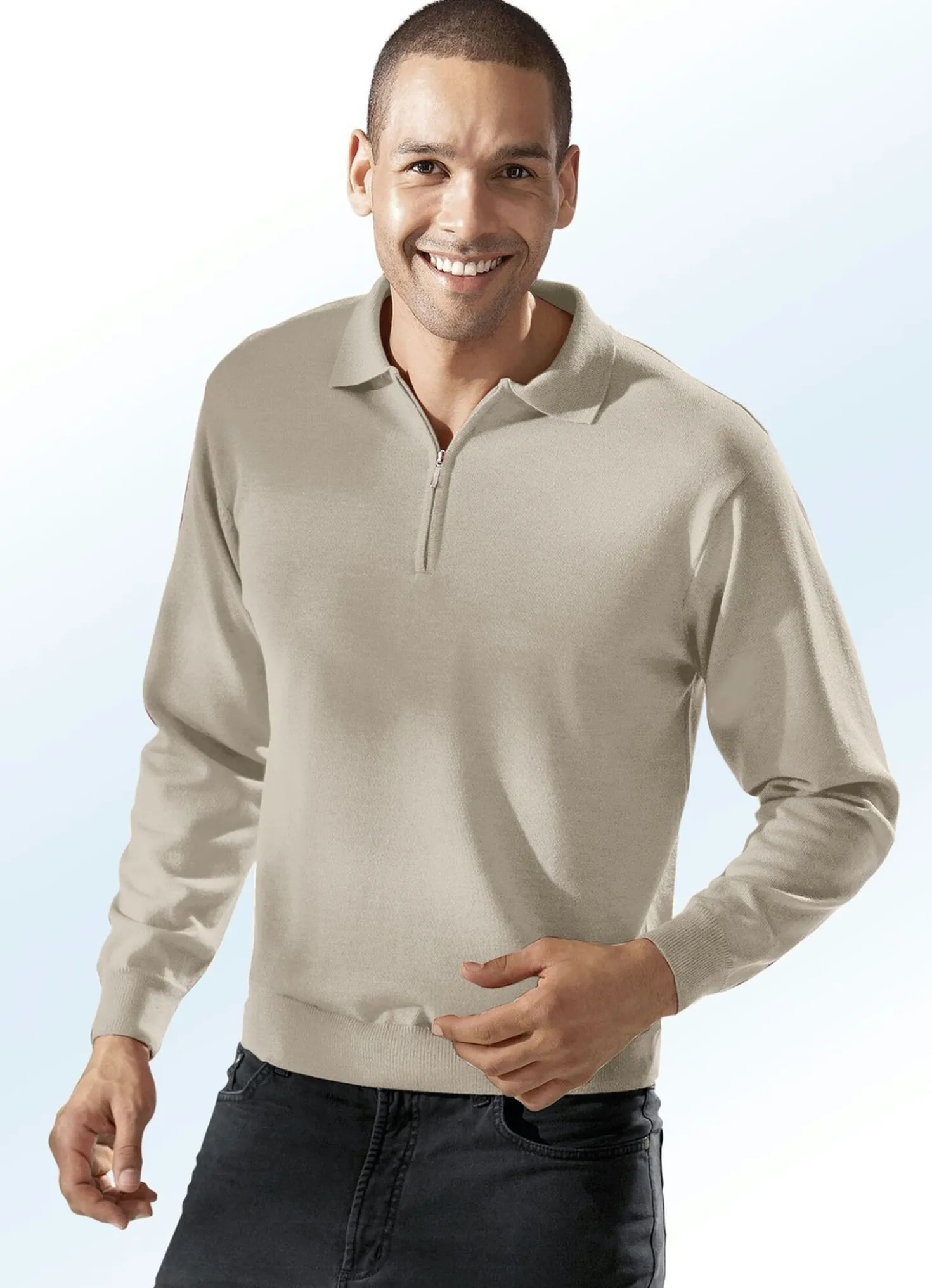 Tragangenehmer Polopullover