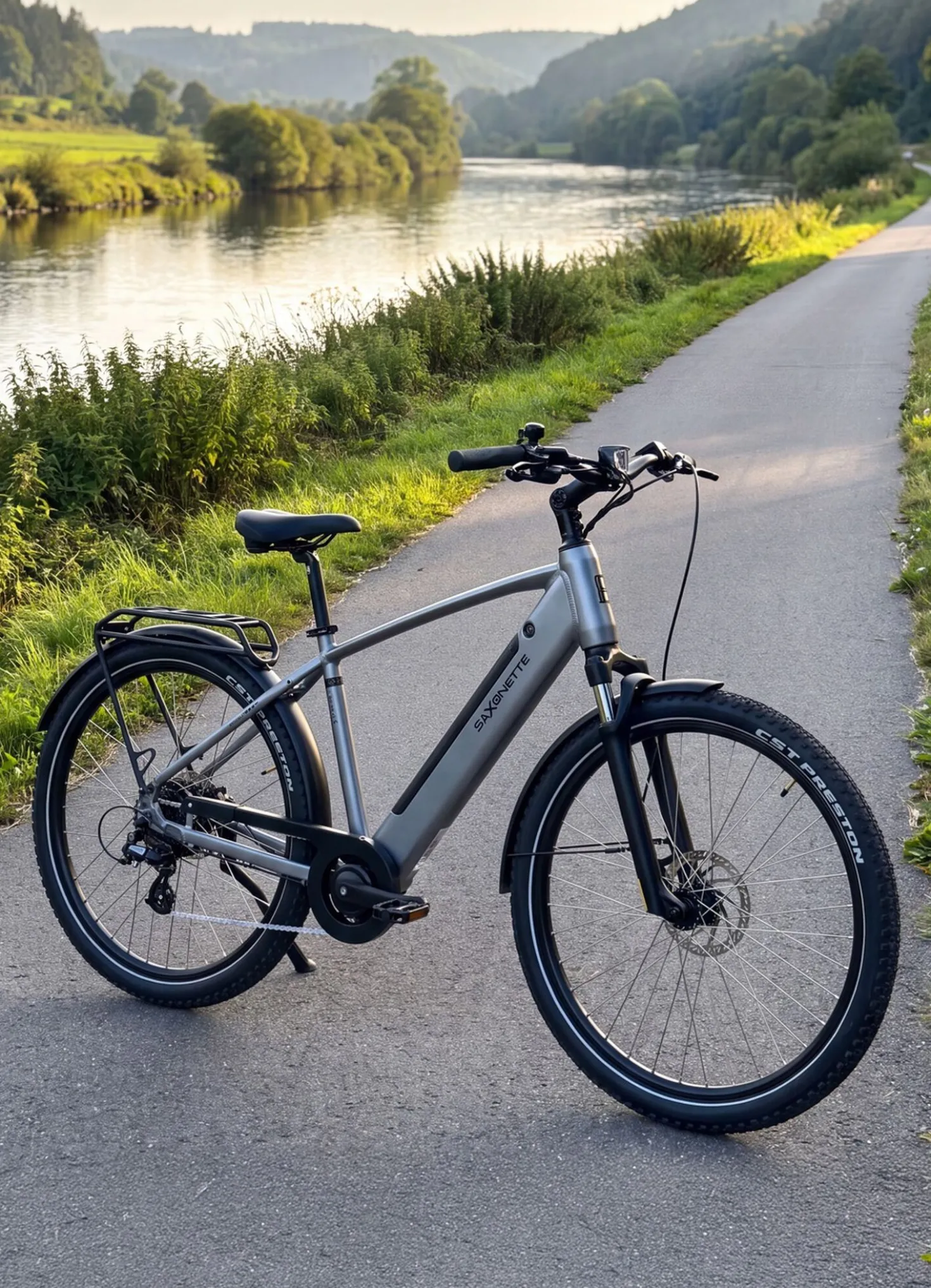 Trekking-E-Bike X-Road 5.2 von SAXONETTE