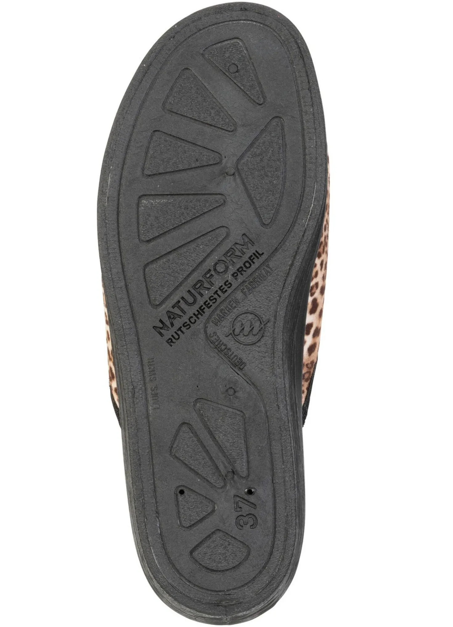 Trendige Damen-Hausschuhe, im Leo-Look
