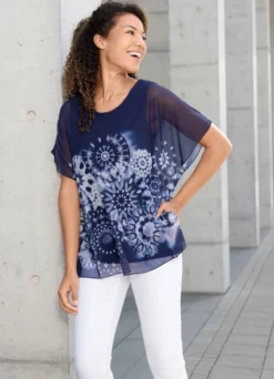 Tunika mit eingearbeitetem Top
