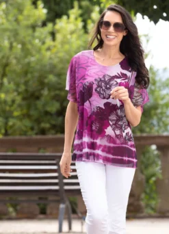 Tunika mit Floraldruck