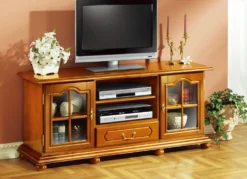 TV-Longboard mit Echtholzfurnier