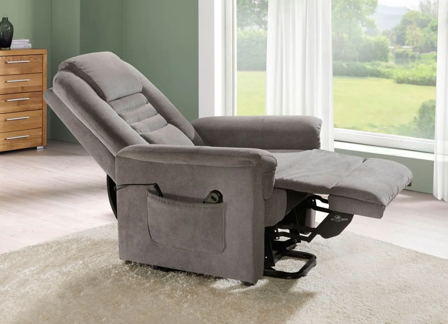 TV-Sessel mit Motor und Aufstehhilfe