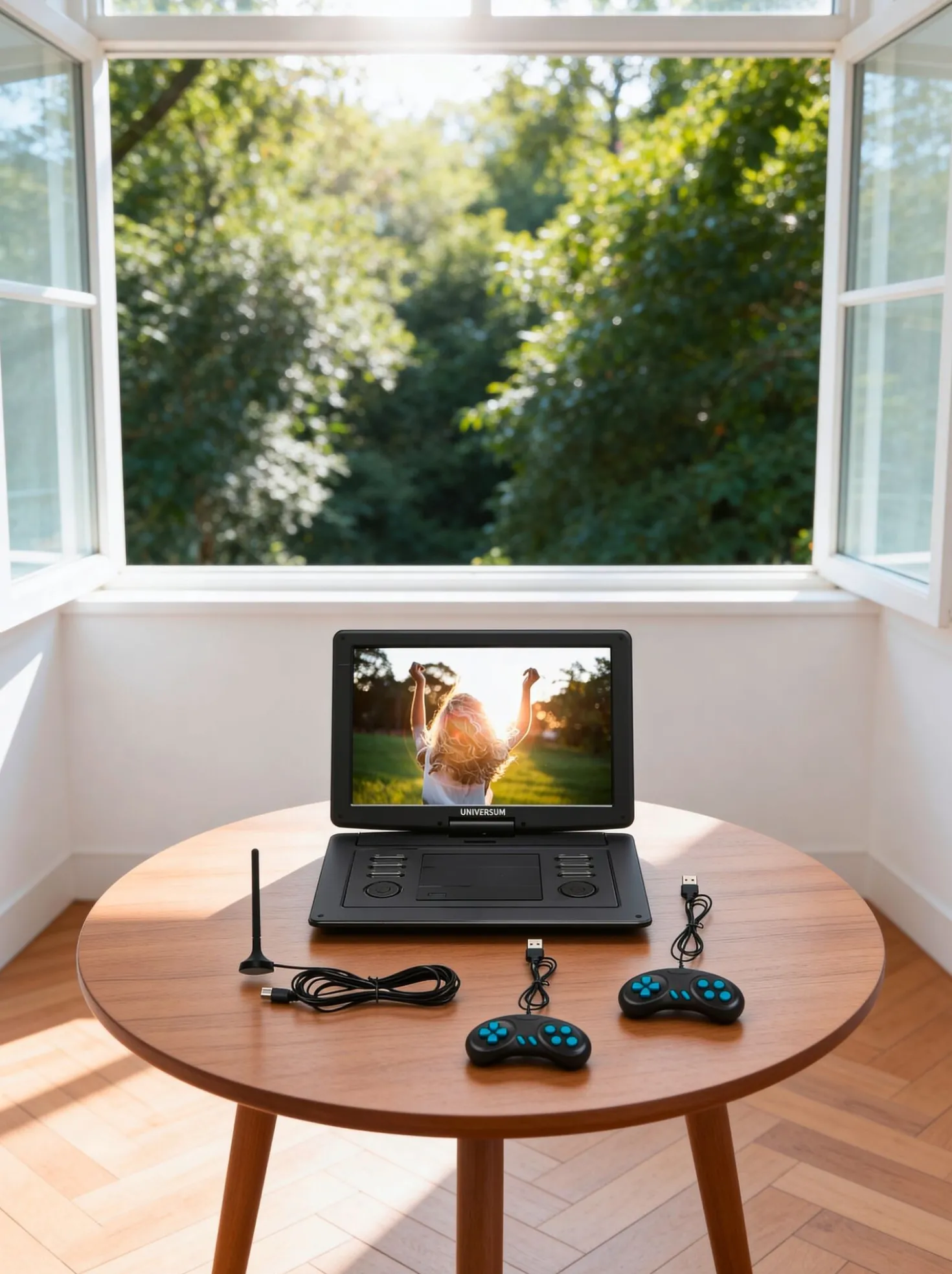 Universum DVD 400-20 portabler DVD-Spieler mit 300 Mini-Spielen