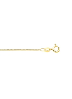 Vergoldete Schlangenkette aus Silber