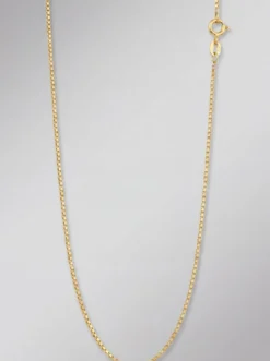Vergoldete Veneziakette aus Silber