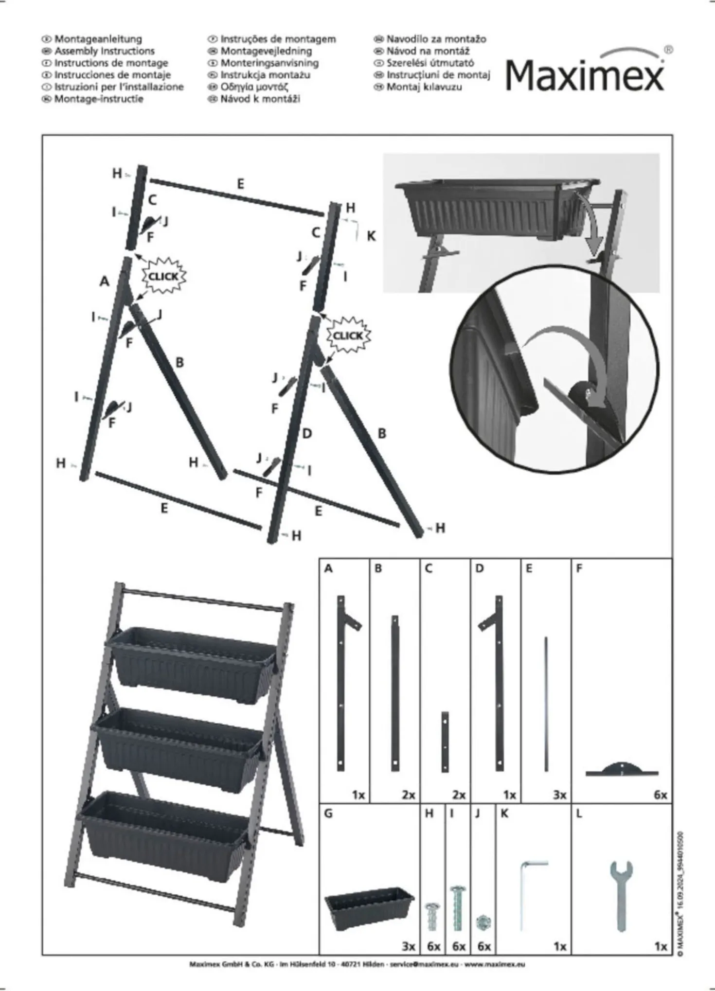 Vertikales Hochbeet