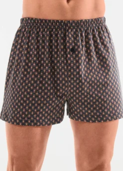 Viererpack Boxershorts mit Alloverdessin