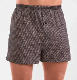 Viererpack Boxershorts mit knöpfbarem Eingriff