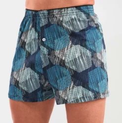 Viererpack Boxershorts mit knöpfbarem Eingriff
