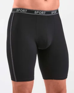 Viererpack Longpants mit Elastikbund