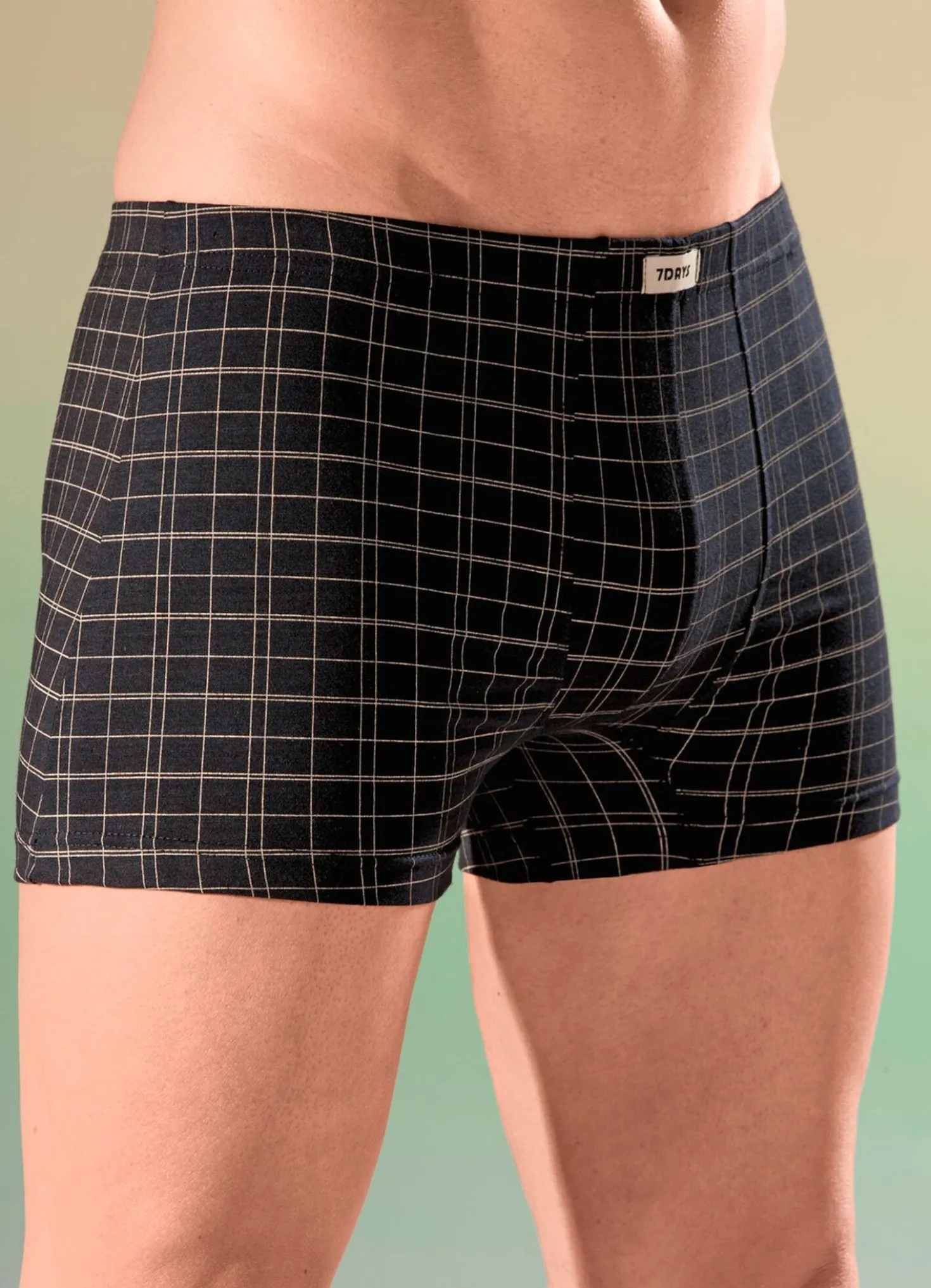 Viererpack Pants aus Feinjersey mit Dehnbund