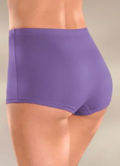 Viererpack Pants mit Gummizug im Bund