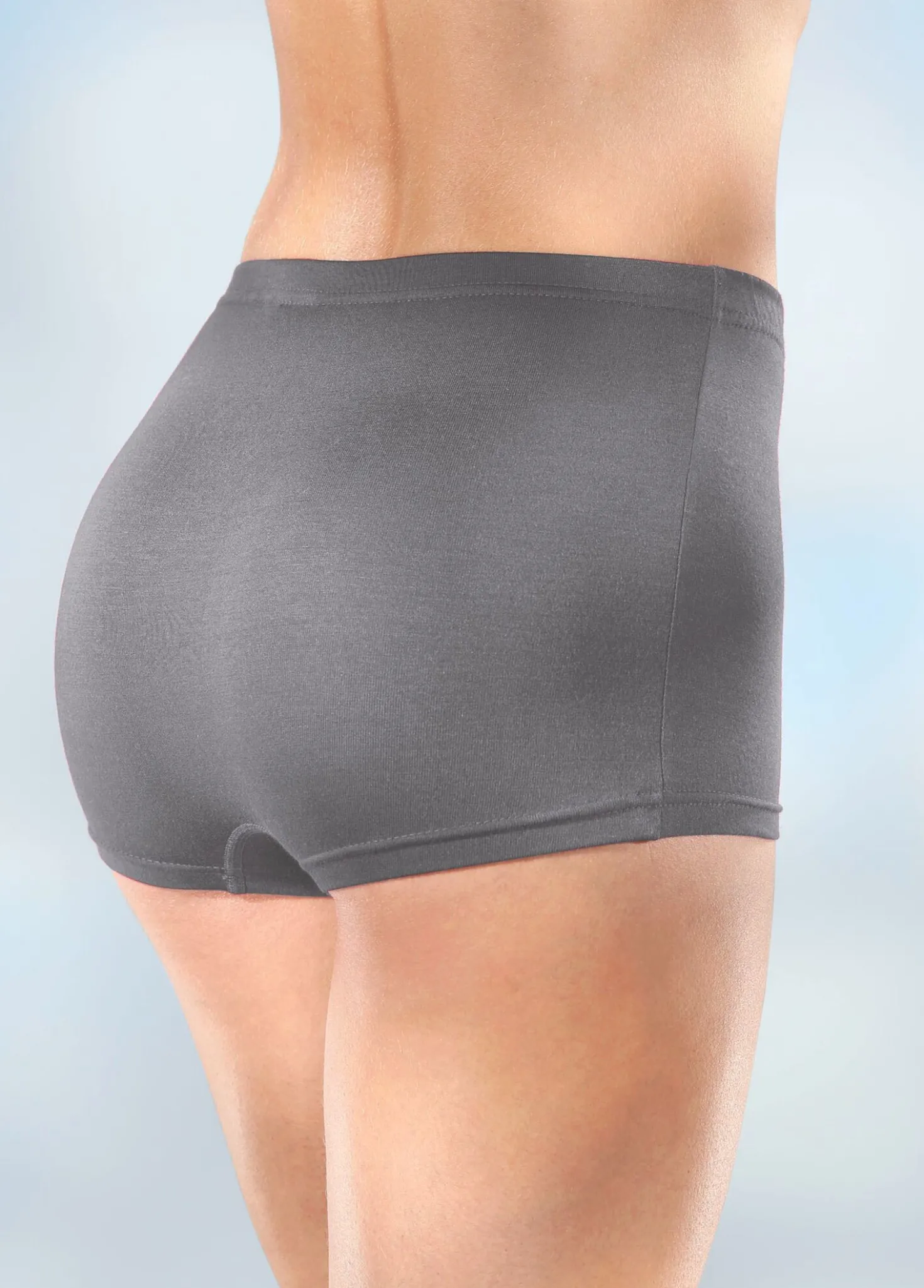 Viererpack Pants mit Gummizug im Bund