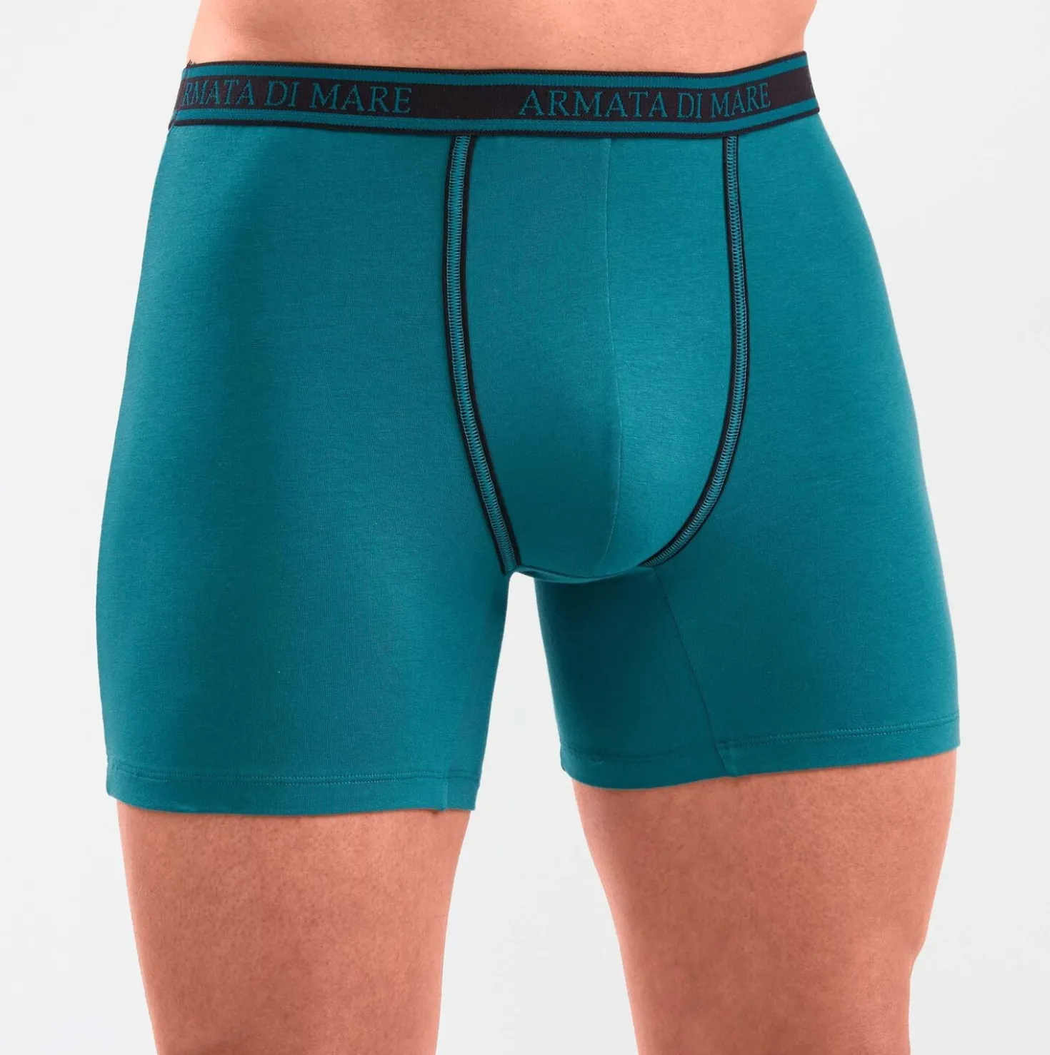 Viererpack Pants mit Kontrastpaspeln