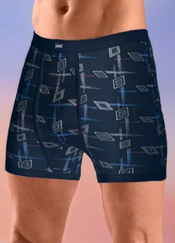 Viererpack Unterhosen mit Alloverdessin