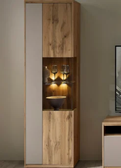 Vitrine mit LED-Beleuchtung
