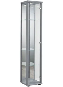 Vitrine, 1-türig, mit LED-Beleuchtung