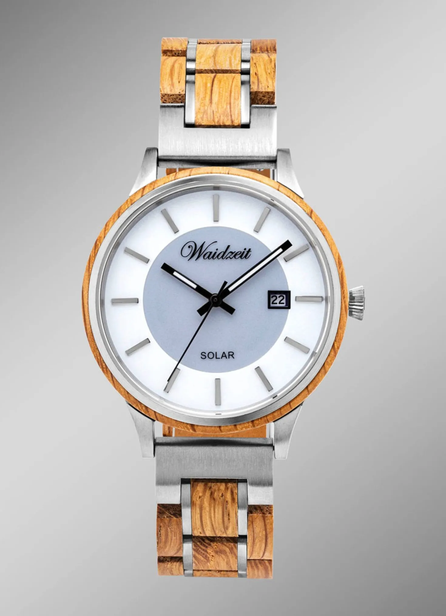 Waidzeit Solar-Herrenuhr SLB02W