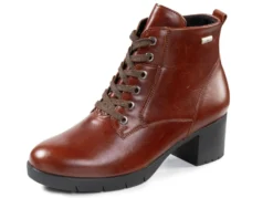Waldläufer, atmungsaktive Damen-Stiefeletten, Weite H, mit herausnehmbarem Fußbett