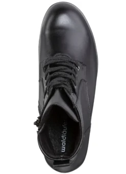 Waldläufer, atmungsaktive Damen-Stiefeletten, Weite H, mit herausnehmbarem Fußbett