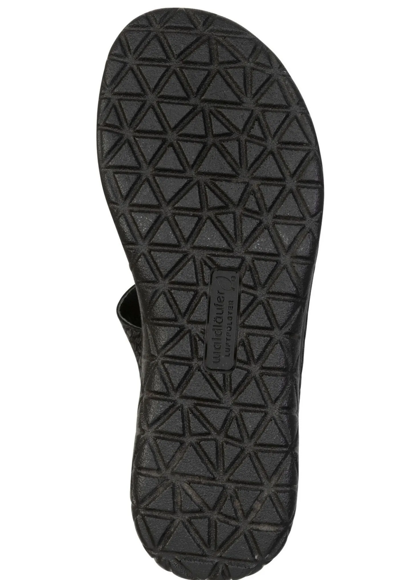 Waldläufer, bequeme Damen-Sandalen, Weite H, mit herausnehmbarem Fußbett
