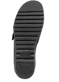 Waldläufer, bequeme Damen-Sandalen, Weite H, mit herausnehmbarem Fußbett
