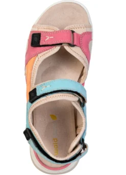 Waldläufer, bequeme Damen-Sandalen, Weite H, mit herausnehmbarem Fußbett