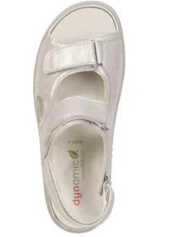 Waldläufer, bequeme Damen-Sandalen, Weite H, mit herausnehmbarem Fußbett