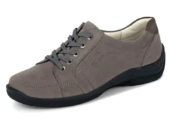 Waldläufer, bequeme Damen-Schnürschuhe, Weite H, mit herausnehmbarem Fußbett