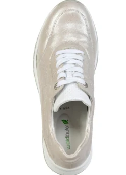 Waldläufer, bequeme Damen-Schnürschuhe, Weite H, mit herausnehmbarem Fußbett