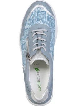 Waldläufer, bequeme Damen-Schnürschuhe, Weite H, mit herausnehmbarem Fußbett
