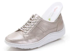 Waldläufer, bequeme Damen-Schnürschuhe, Weite H, Sohle mit Abrollfunktion