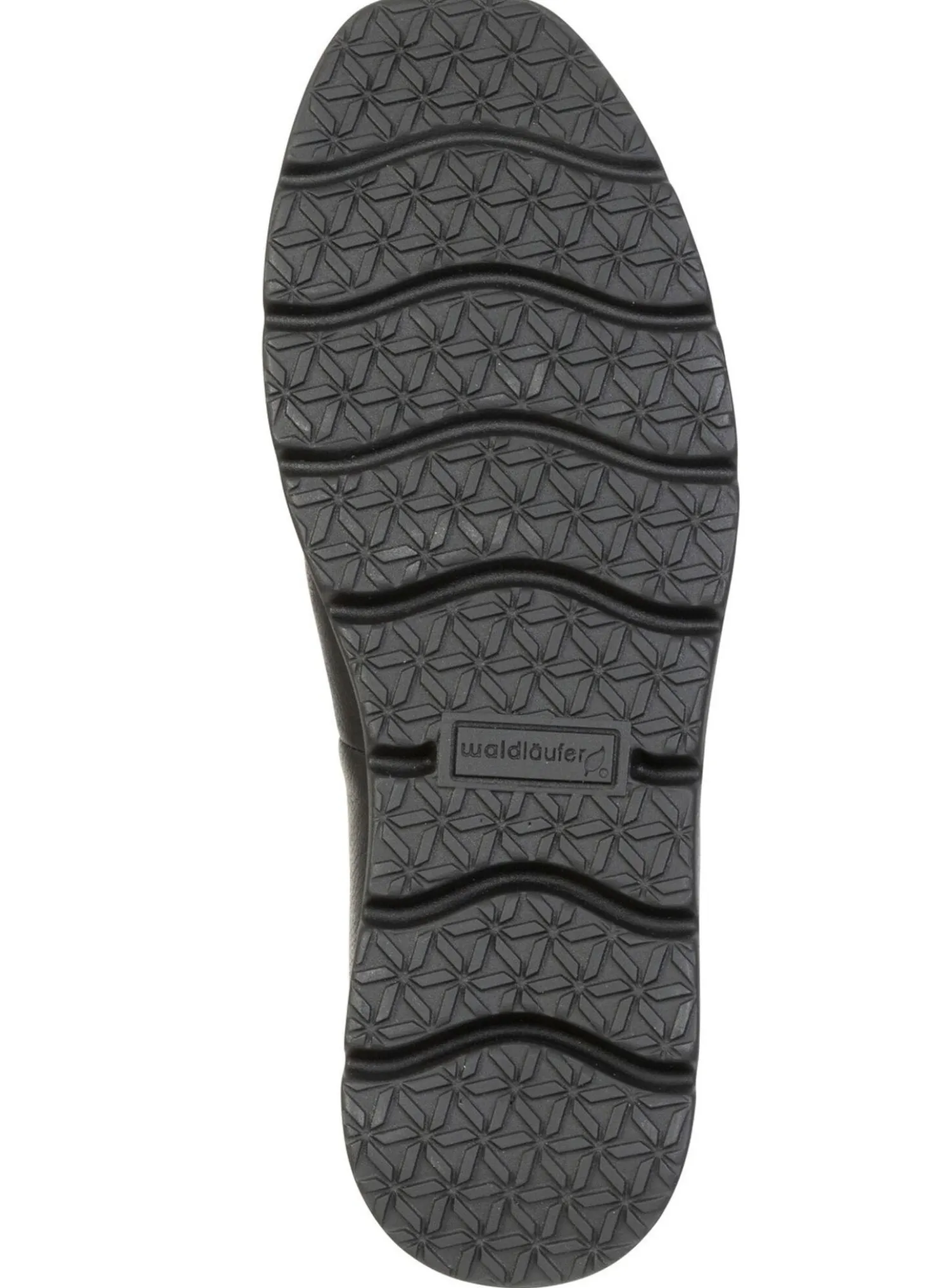Waldläufer, bequeme Damen-Slipper, Weite H, mit herausnehmbarem Fußbett