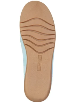 Waldläufer, bequeme Damen-Slipper, Weite H, mit herausnehmbarem Fußbett