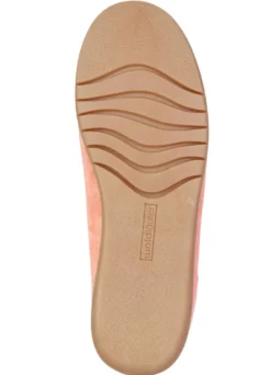 Waldläufer, bequeme Damen-Slipper, Weite H, mit herausnehmbarem Fußbett