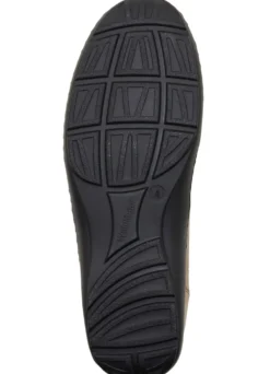 Waldläufer, bequeme Damen-Slipper, Weite H, mit herausnehmbarem Fußbett