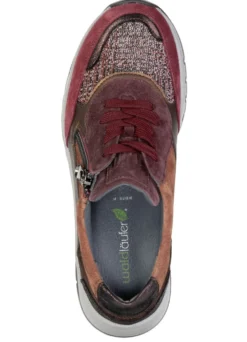 Waldläufer, bequeme Damen-Sneaker, Weite H, mit herausnehmbarem Fußbett
