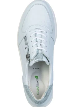 Waldläufer, bequeme Damen-Sneaker, Weite H, mit herausnehmbarem Fußbett