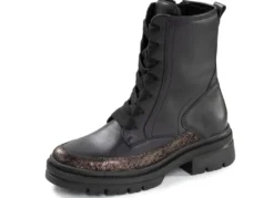 Waldläufer, bequeme Damen-Stiefeletten, Winterschuhe, Weite H, mit herausnehmbarem Fußbett