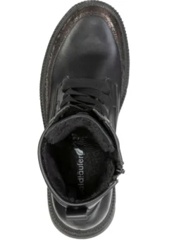 Waldläufer, bequeme Damen-Stiefeletten, Winterschuhe, Weite H, mit herausnehmbarem Fußbett