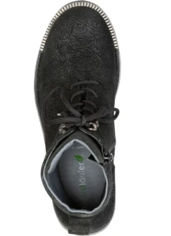 Waldläufer, bequeme Damen-Stiefeletten, Weite G, mit herausnehmbarem Fußbett