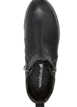 Waldläufer, bequeme Damen-Stiefeletten, Weite H, aus Hirschleder