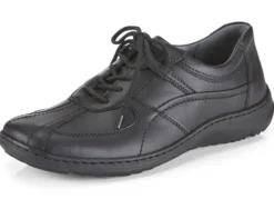 Waldläufer, bequeme Herren-Schnürschuhe, Weite H, mit herausnehmbarem Fußbett