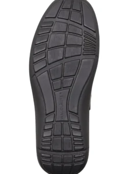 Waldläufer, bequeme Herren-Slipper, Weite H, mit herausnehmbarem Fußbett